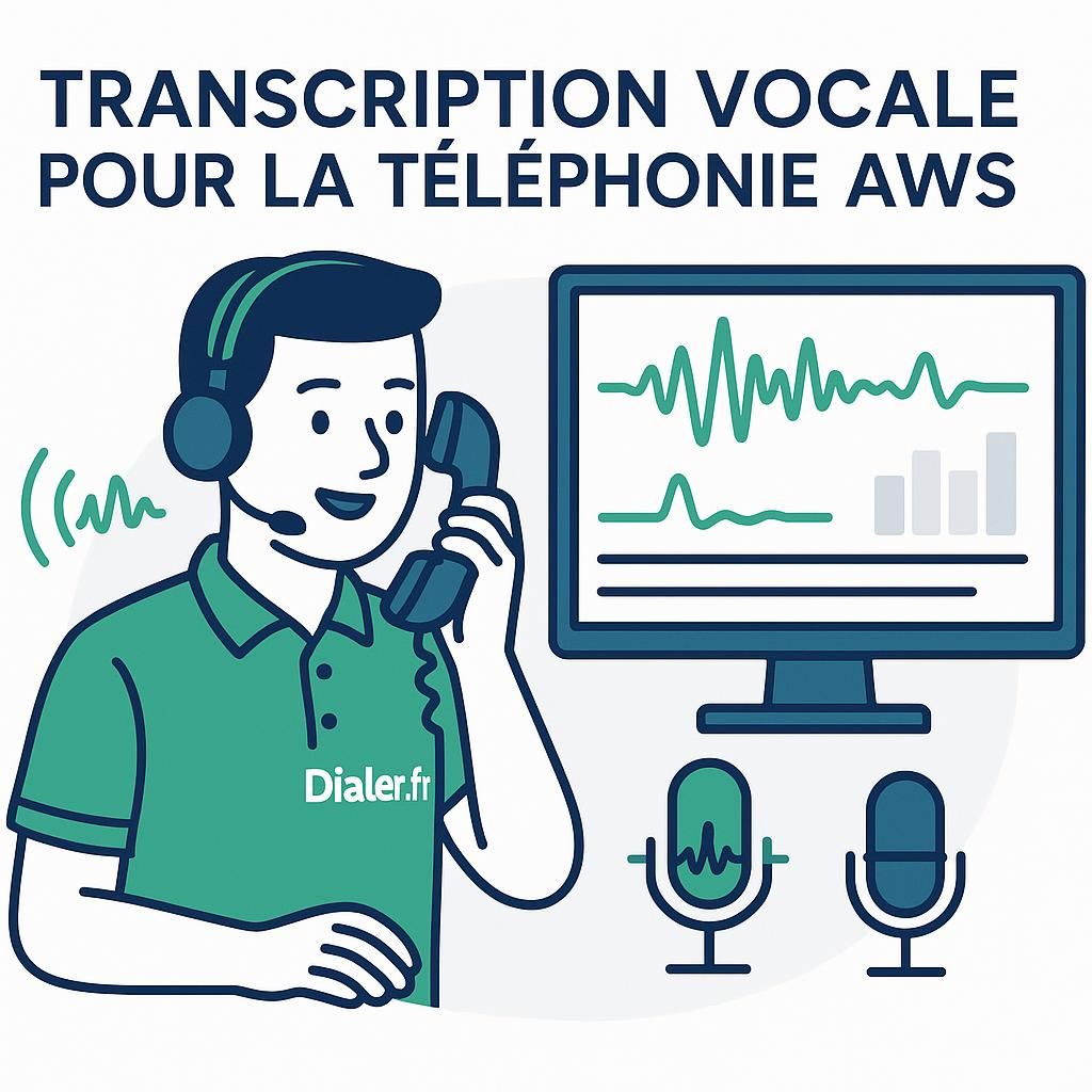 découvrez comment utiliser amazon transcribe pour la transcription vocale dans les applications téléphoniques aws, améliorant ainsi la précision et l'efficacité de la conversion audio en texte.