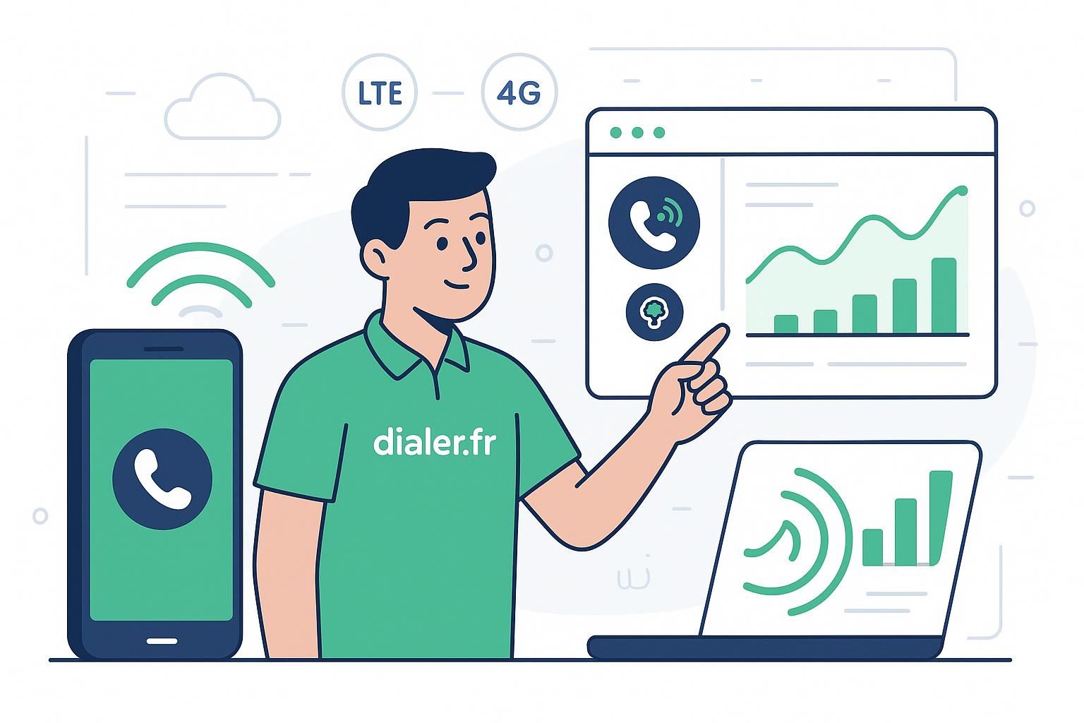 Comprendre le fonctionnement de la volte voip sur les réseaux lte, 4g et 5g