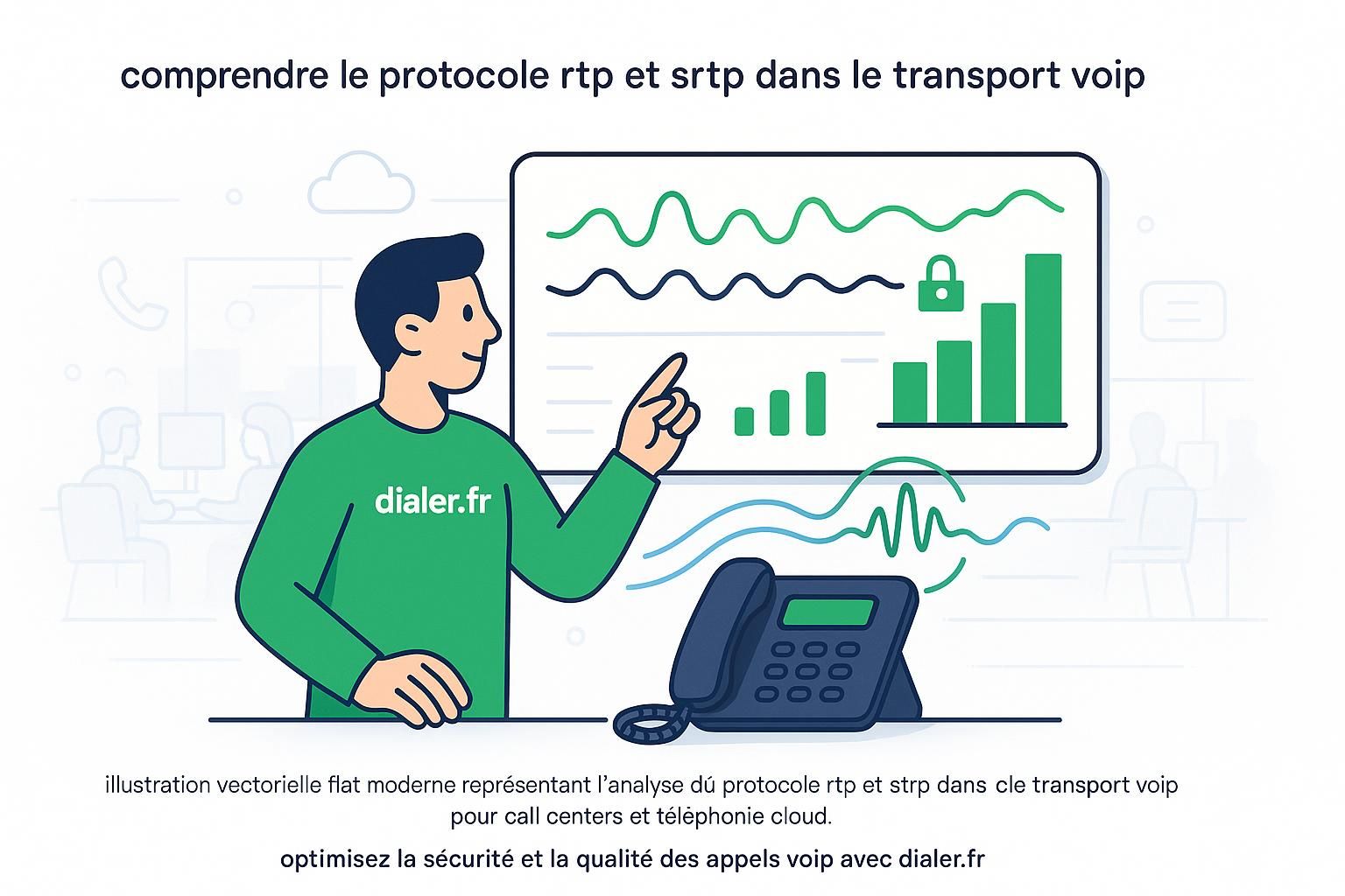 Comprendre le protocole rtp et srtp dans le transport voip