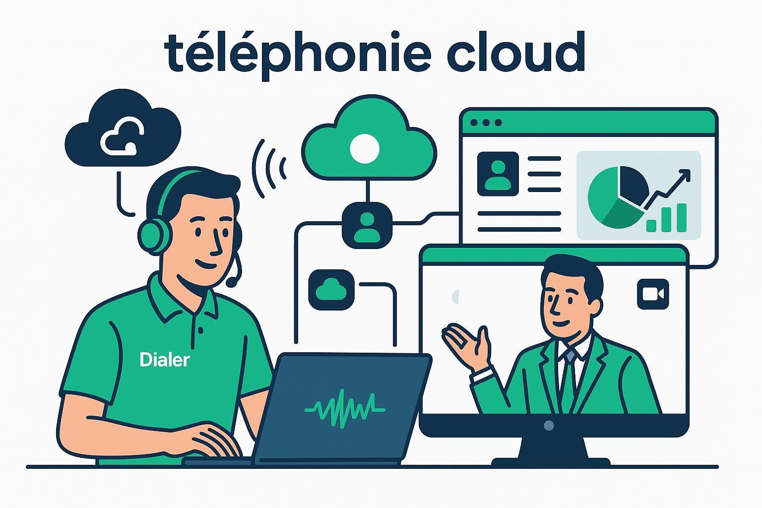 découvrez comment la téléphonie cloud et la visioconférence peuvent transformer la communication en entreprise, en améliorant la flexibilité, réduisant les coûts et optimisant la collaboration à distance.