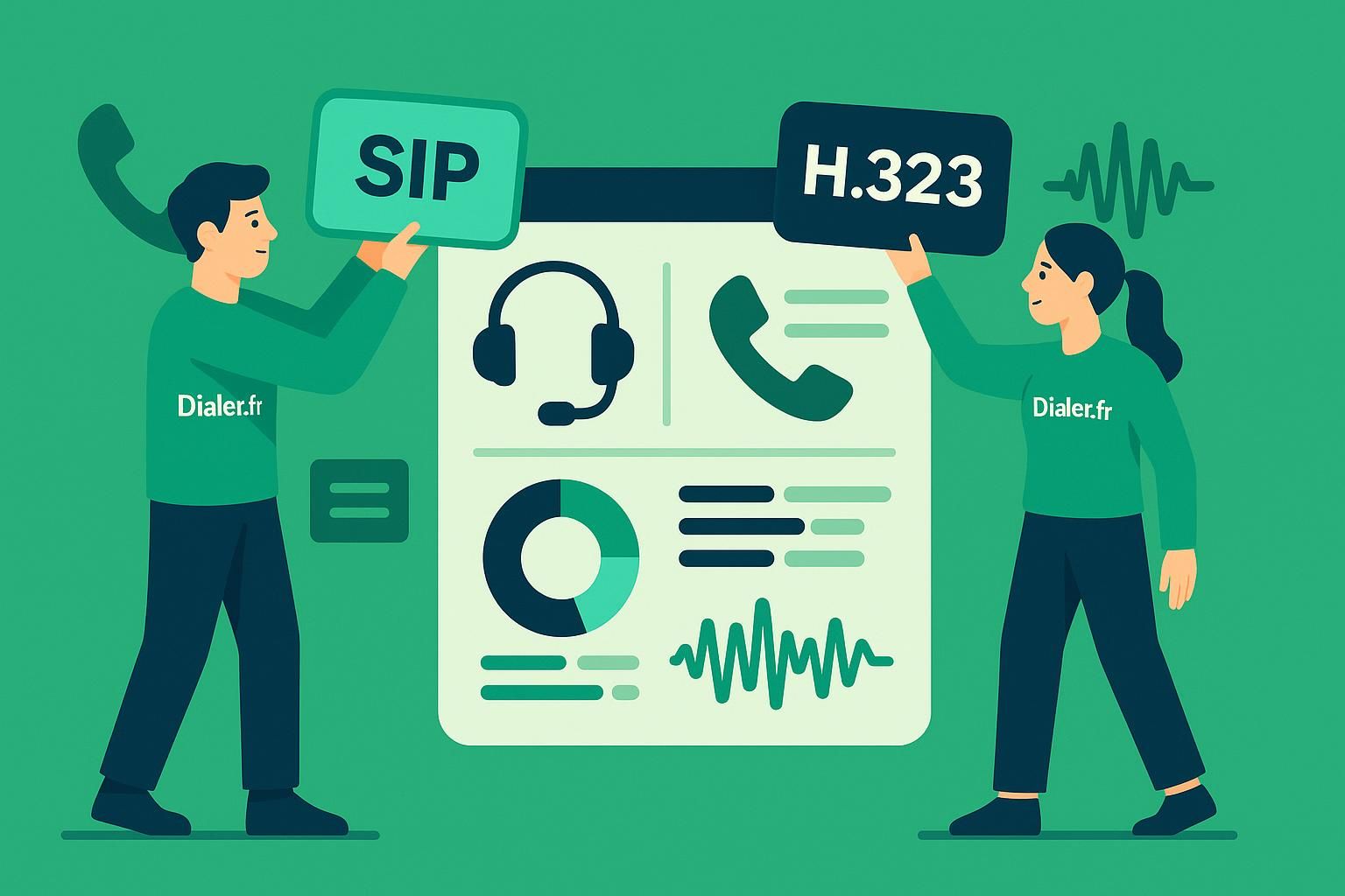découvrez les principales différences entre les protocoles sip et h323 pour la téléphonie sur ip, leurs avantages, et leurs utilisations pour optimiser vos communications voip.