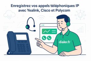 Enregistrer facilement vos appels téléphoniques ip avec yealink, cisco et polycom