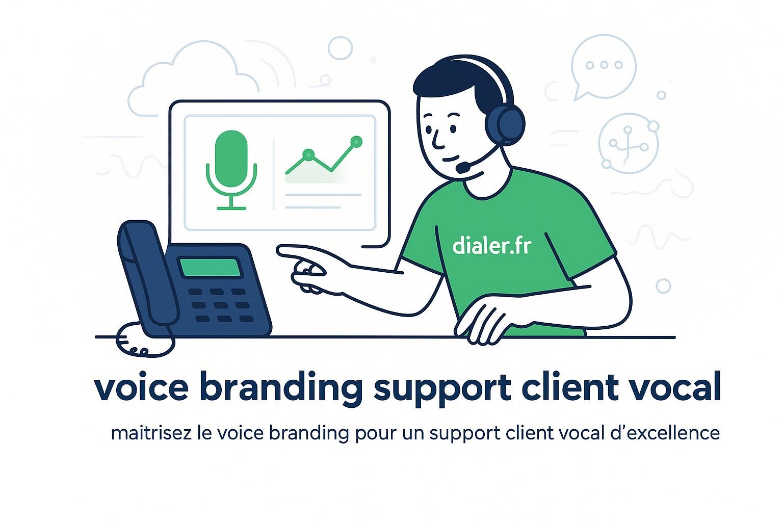 Guide complet pour maîtriser le voice branding dans le support client vocal