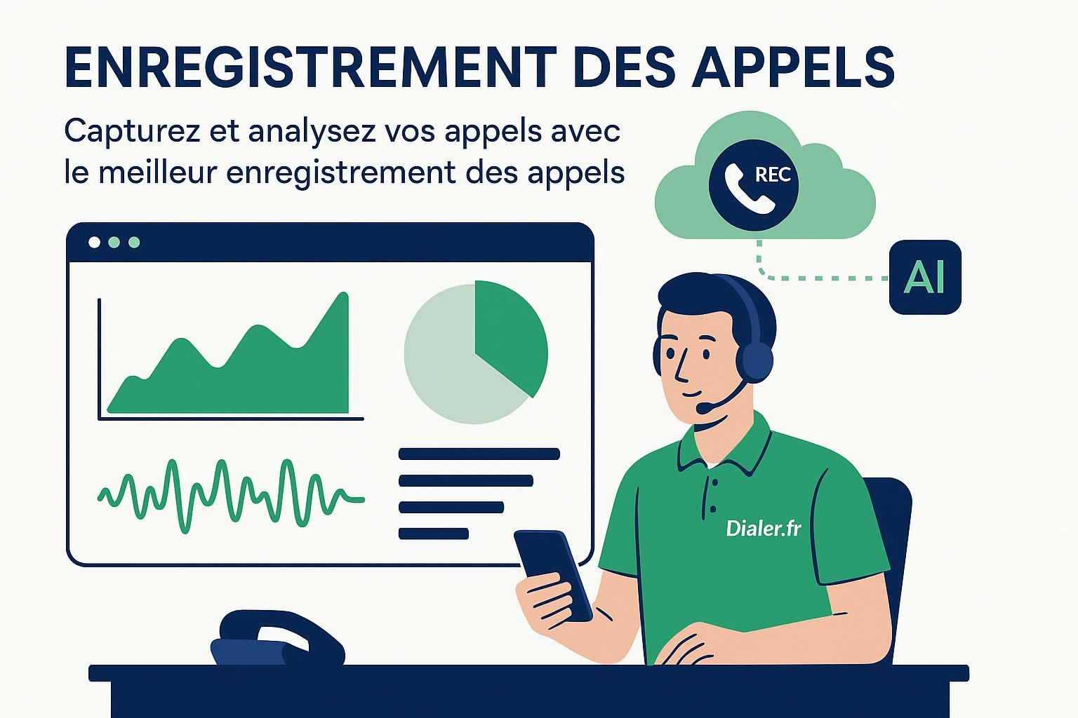 découvrez notre guide complet pour réussir l’enregistrement des appels en centres de contacts, optimisez la qualité du service client et assurez la conformité réglementaire.