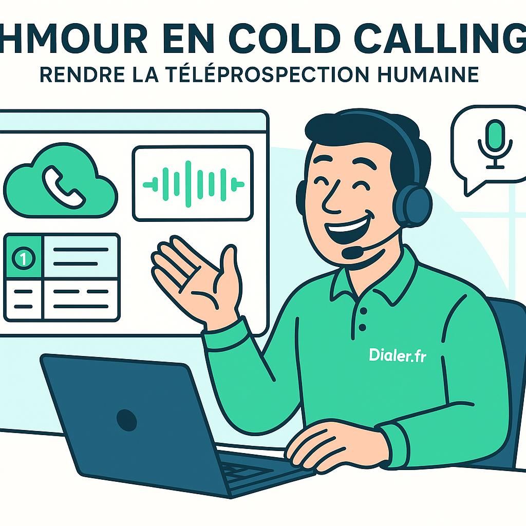découvrez comment utiliser l'humour en cold calling pour capter l'attention, créer un lien avec vos prospects et augmenter vos taux de réussite grâce à des astuces simples et efficaces.