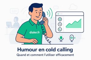 Humour en cold calling : quand et comment l&rsquo;utiliser efficacement