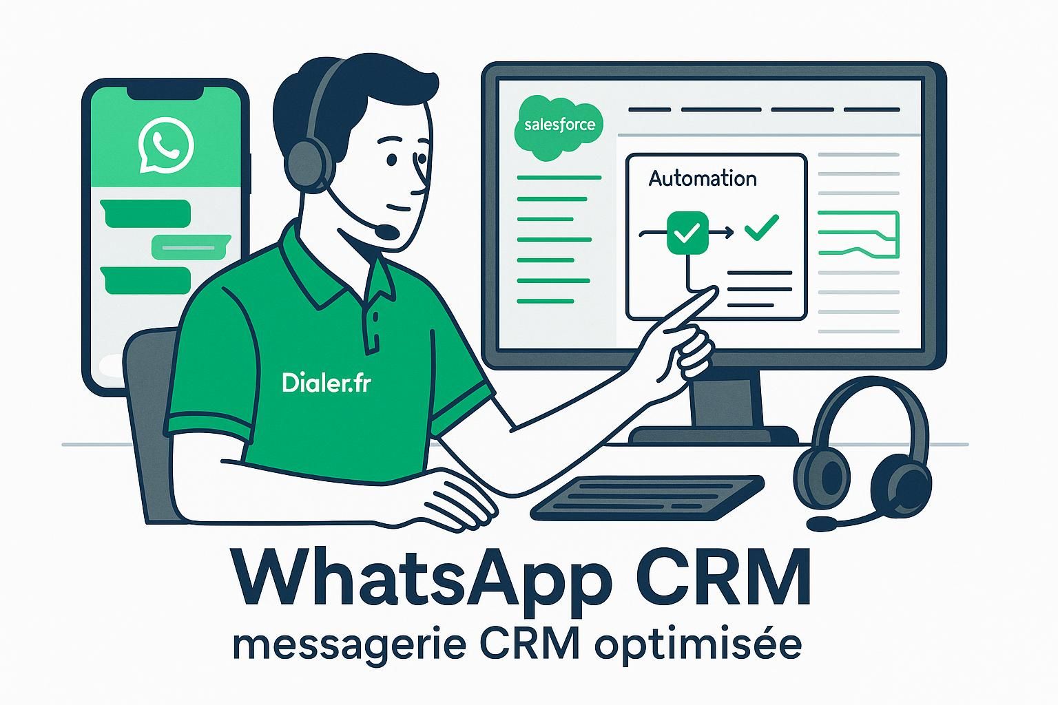 découvrez comment intégrer whatsapp à salesforce pour optimiser la gestion de votre messagerie crm, améliorer la communication client et booster votre efficacité commerciale.