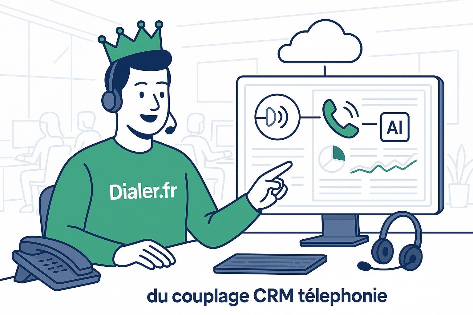 découvrez l'étude chiffrée sur l'impact économique du roi du couplage crm téléphonie et comment cette technologie révolutionne la gestion client.