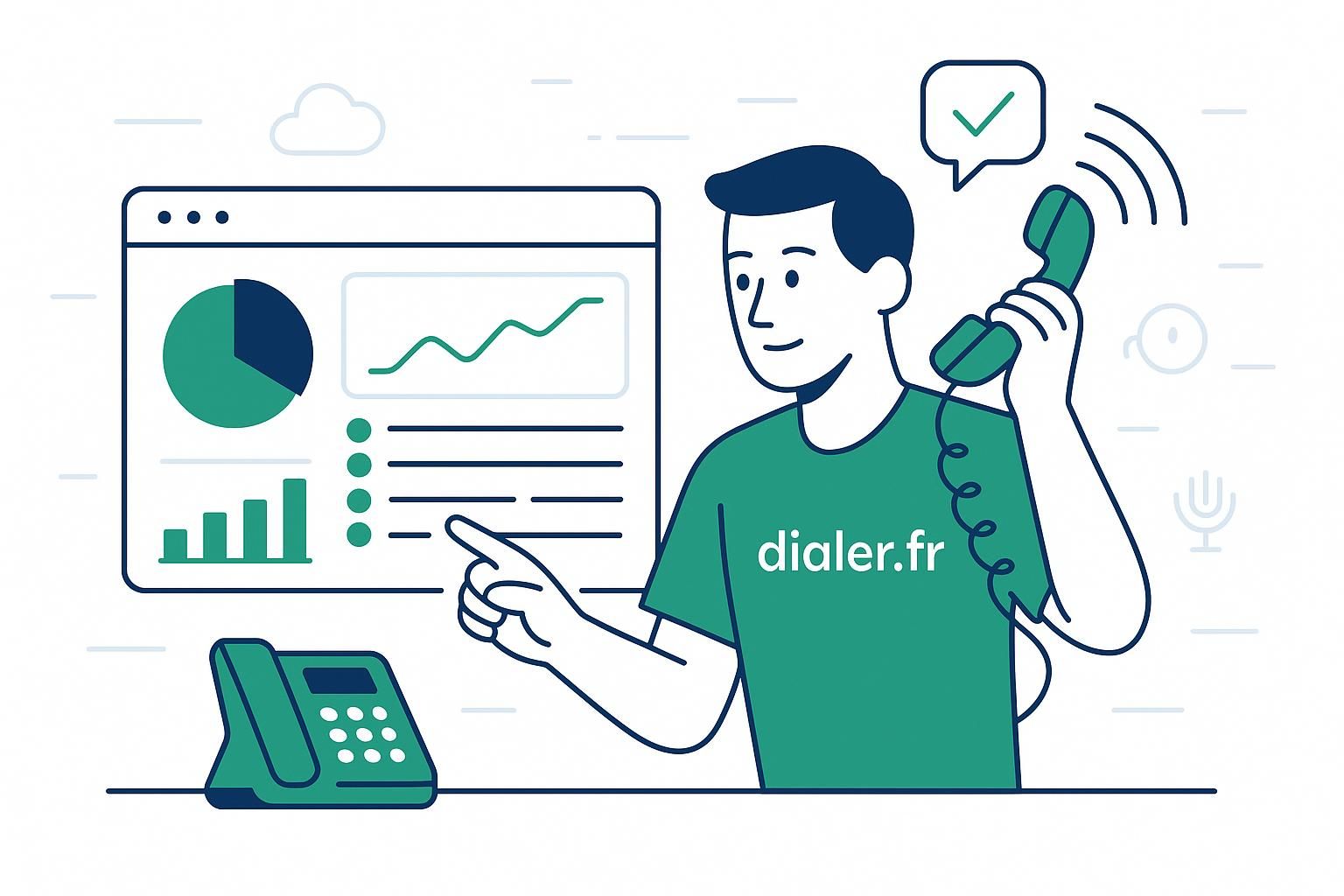 Optimiser la prospection avec salesforce high velocity sales dialer