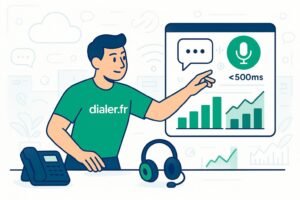 Optimiser la téléphonie avec une intelligence artificielle vocale en temps réel répondant en moins de 500 ms