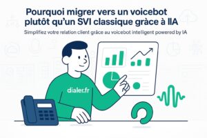 Pourquoi migrer vers un voicebot plutôt qu’un SVI classique grâce à l’IA