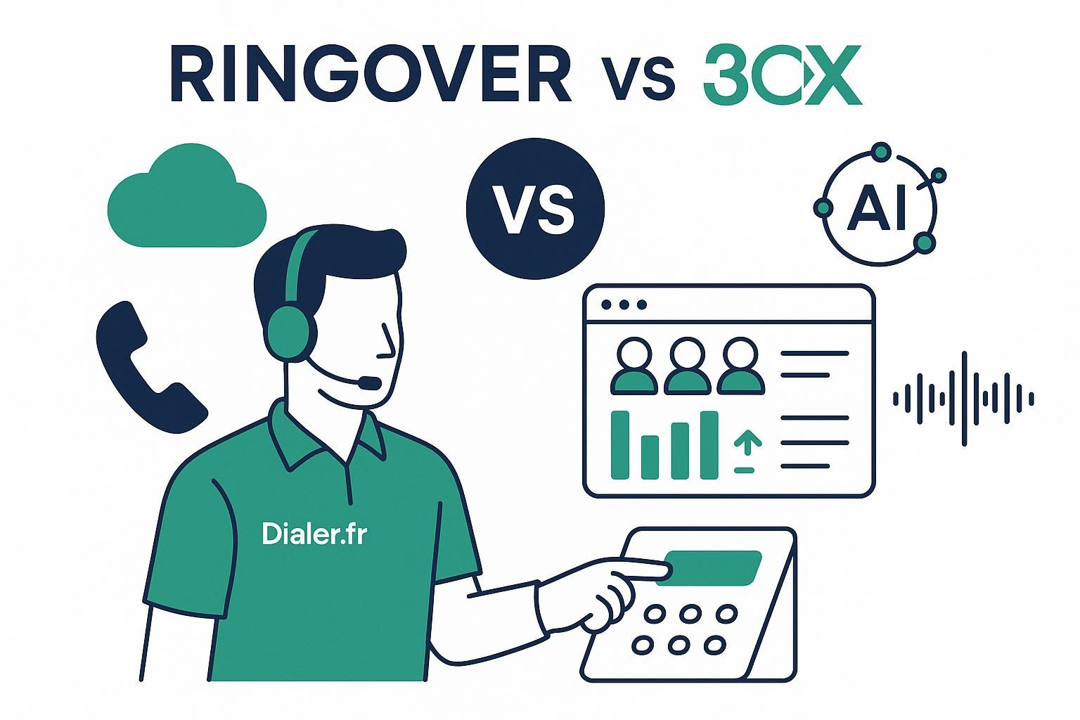 découvrez notre comparaison complète entre ringover et 3cx pour choisir le meilleur logiciel de communication en 2026. analyse des fonctionnalités, prix et avantages pour optimiser vos échanges professionnels.