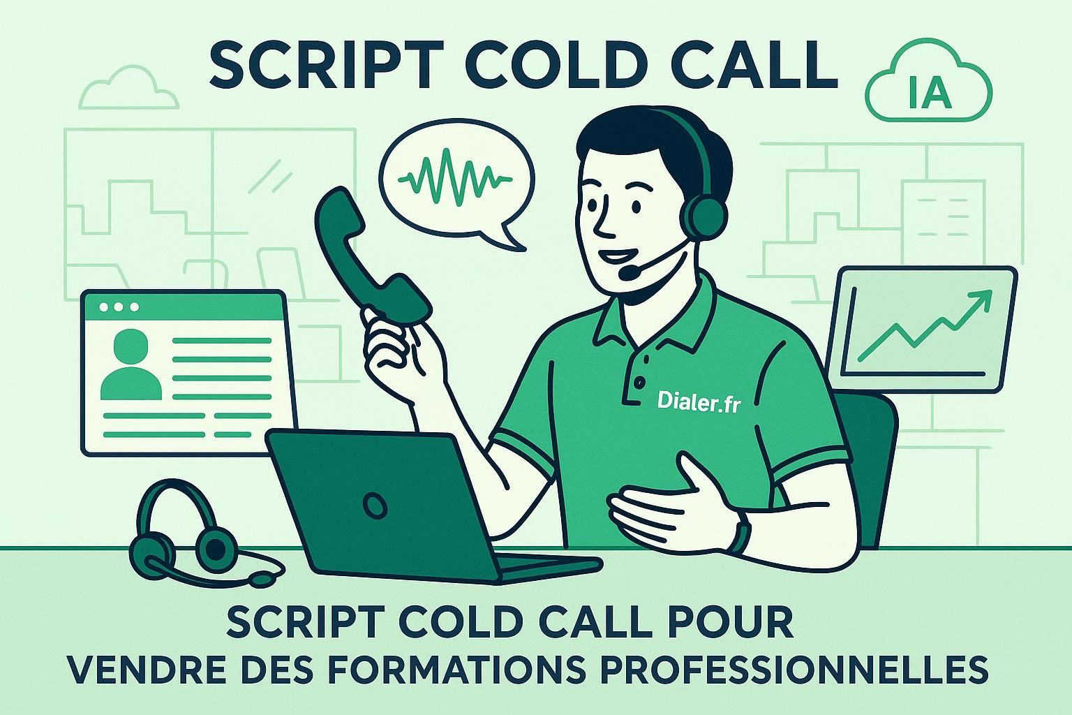 découvrez un script cold call efficace pour vendre vos formations professionnelles avec des astuces pratiques et convaincantes pour augmenter vos ventes.