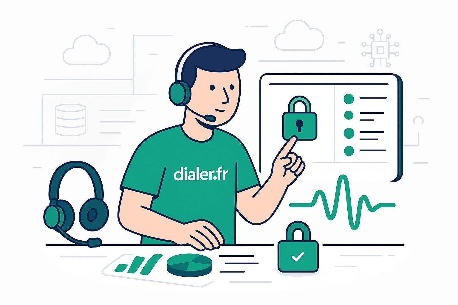 Sécuriser vos appels en télétravail grâce au chiffrement bout en bout en voip