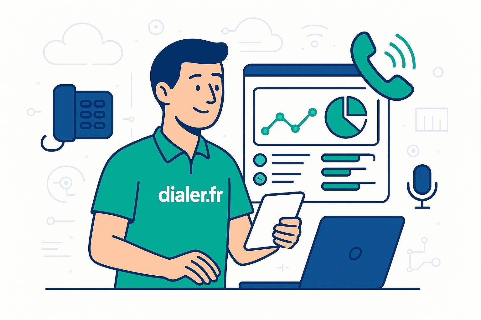 Supervision des appels en télétravail : les clés pour un management à distance efficace