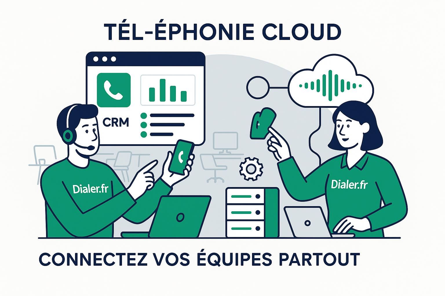 découvrez comment la téléphonie cloud peut transformer la communication en entreprise et optimiser le travail hybride pour une collaboration efficace et flexible.
