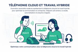 Téléphonie cloud et travail hybride : comment optimiser la communication en entreprise