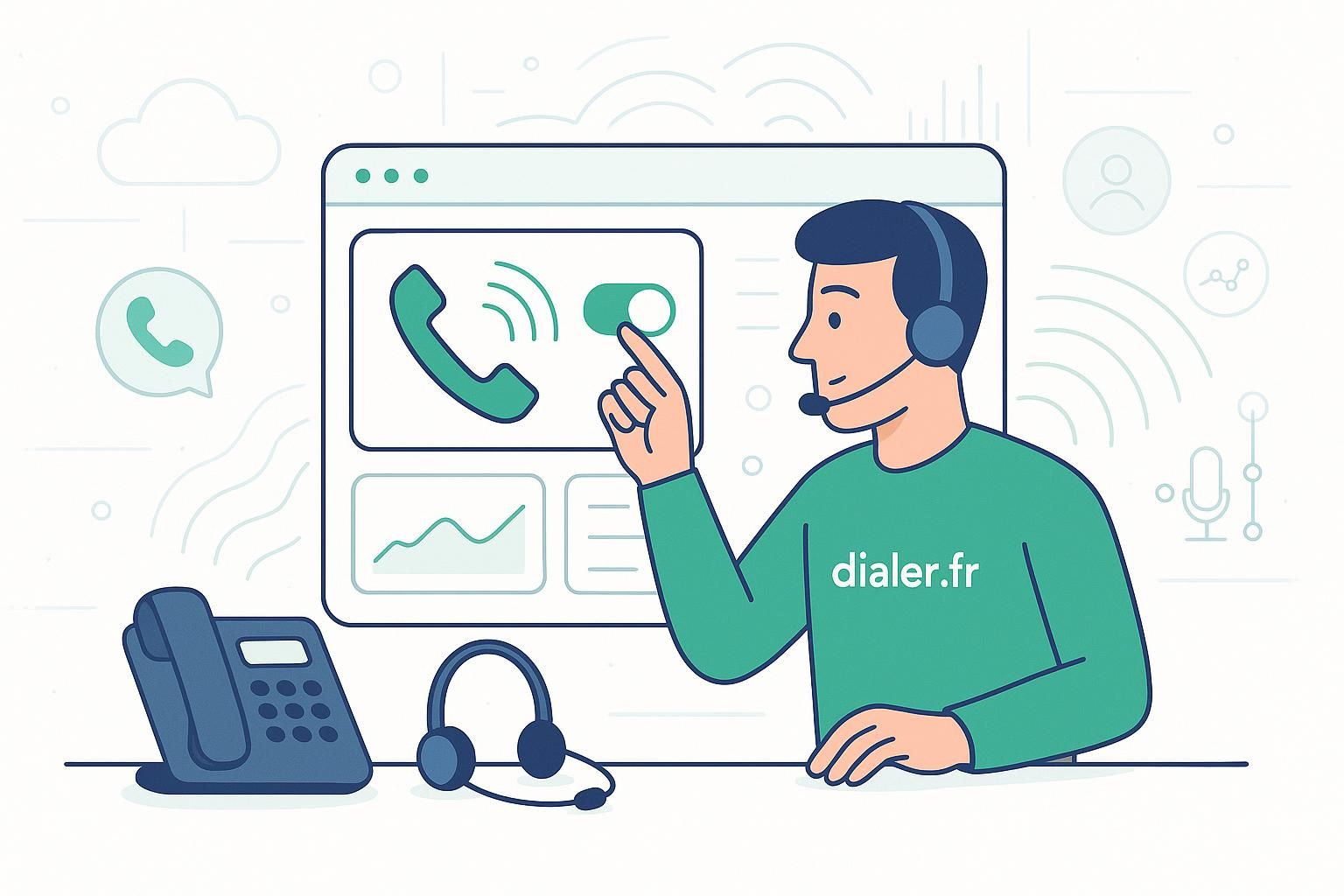 Transfert d&rsquo;appels en téléphonie cloud : avantages et fonctionnement