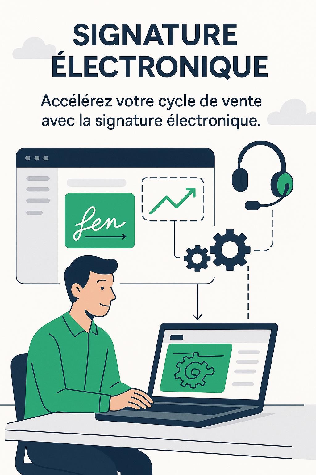 découvrez comment automatiser la signature électronique pour accélérer le cycle de vente et sécuriser vos contrats, tout en optimisant l'efficacité de votre entreprise.