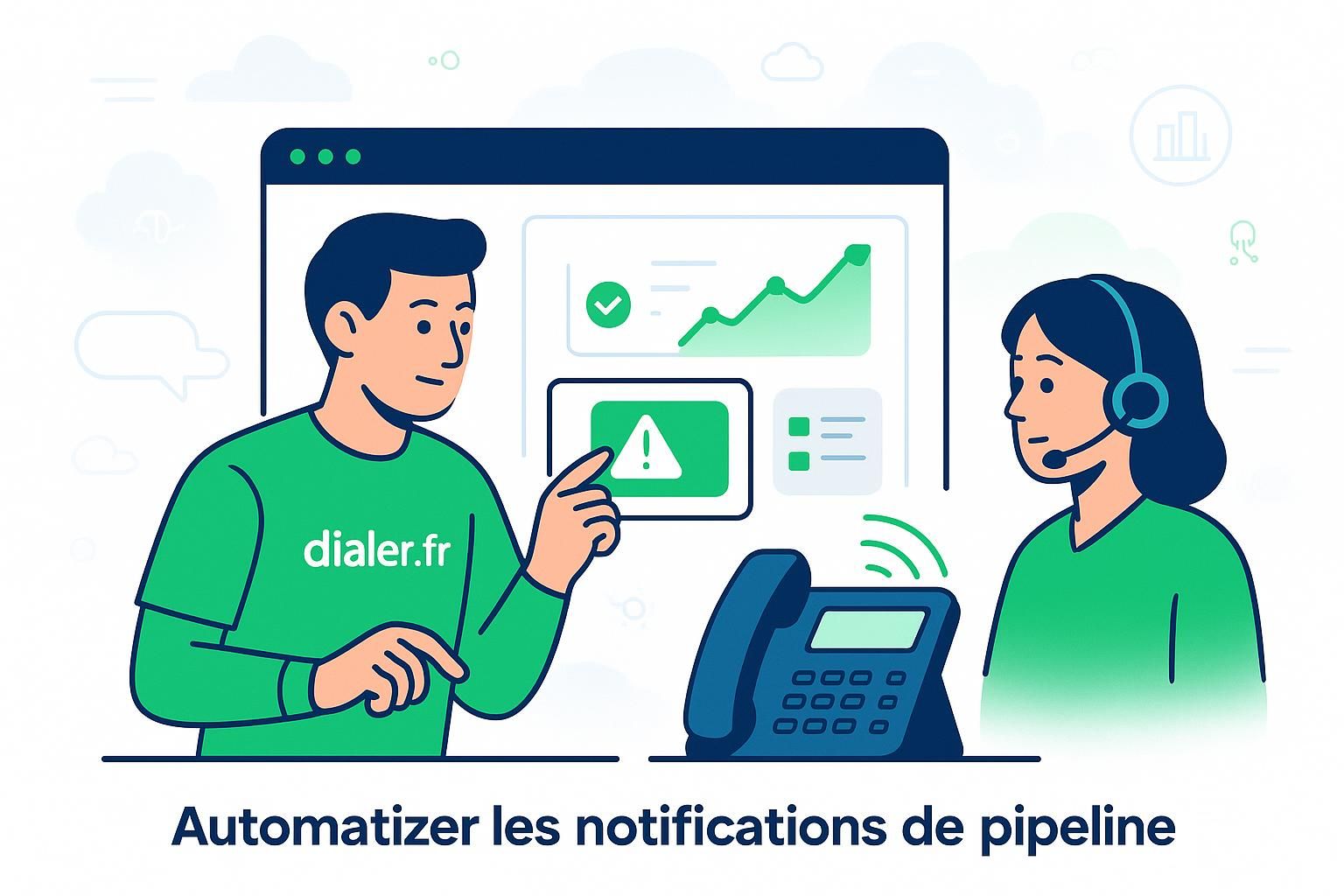 Automatiser les notifications de pipeline pour alerter efficacement les risques sur les deals
