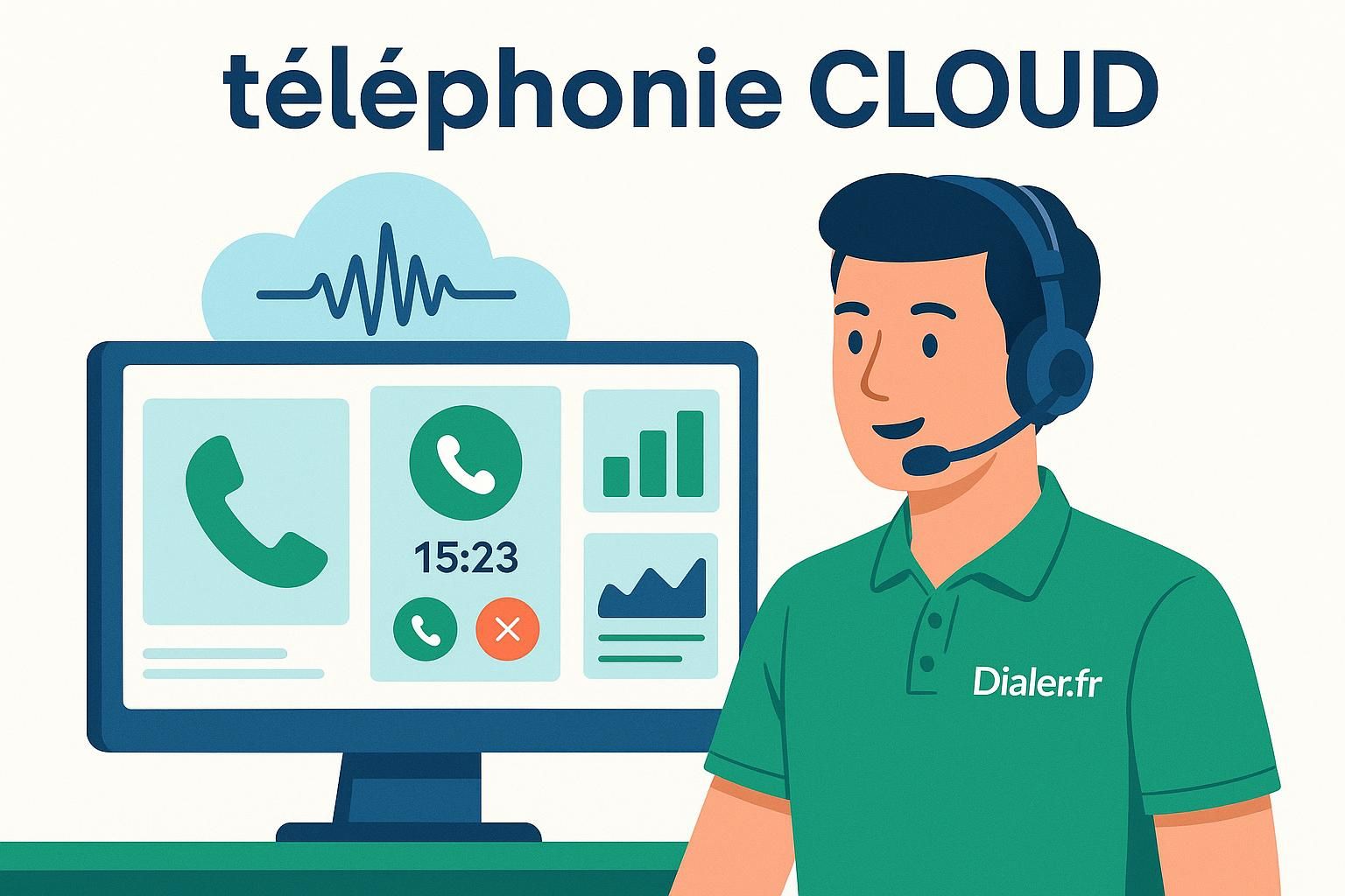 découvrez comment choisir le casque téléphonique et la solution de téléphonie cloud idéals pour optimiser la communication de votre entreprise, alliant confort, performance et flexibilité.