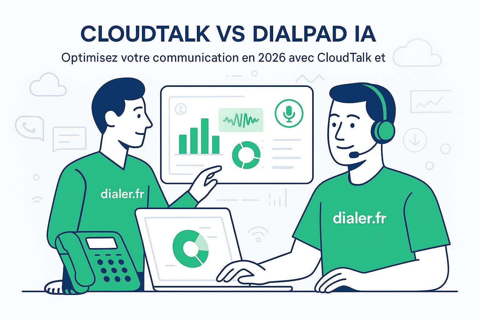 Cloudtalk vs dialpad ia : quel service choisir en 2026 pour optimiser votre communication