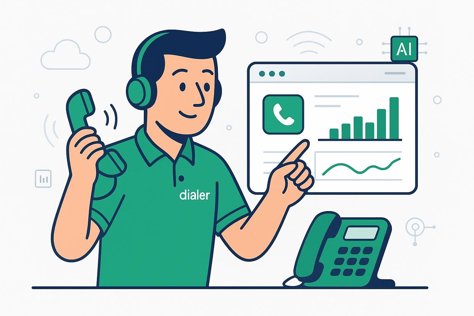 Cloudtalk vs justcall dialer : quel service choisir pour vos appels professionnels en 2026