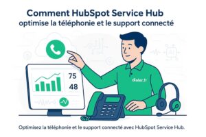 Comment Hubspot Service Hub optimise la téléphonie et le support connecté