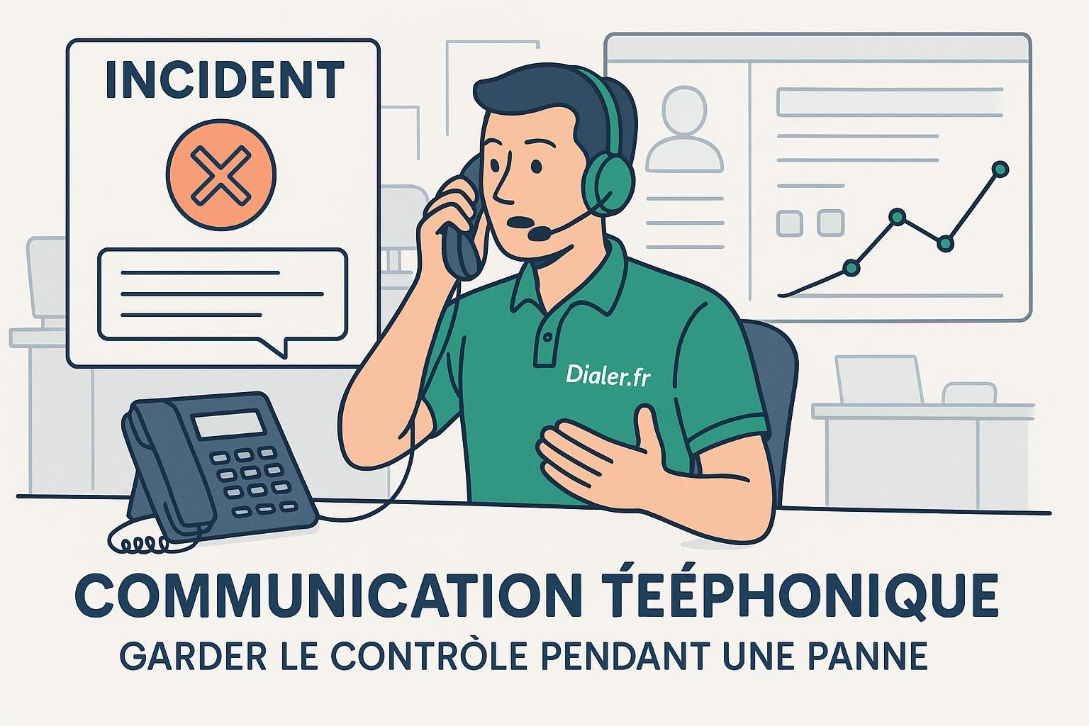découvrez des conseils pratiques pour communiquer efficacement par téléphone lors d'une panne de service et maintenir des échanges clairs malgré les interruptions.