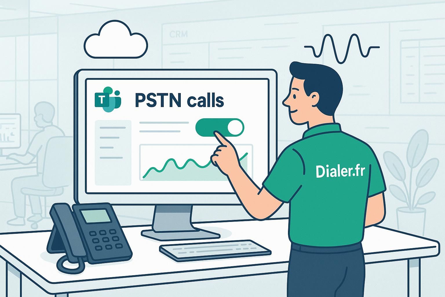 apprenez à configurer les appels pstn dans microsoft teams calling grâce à notre guide étape par étape, pour une communication efficace et intégrée.