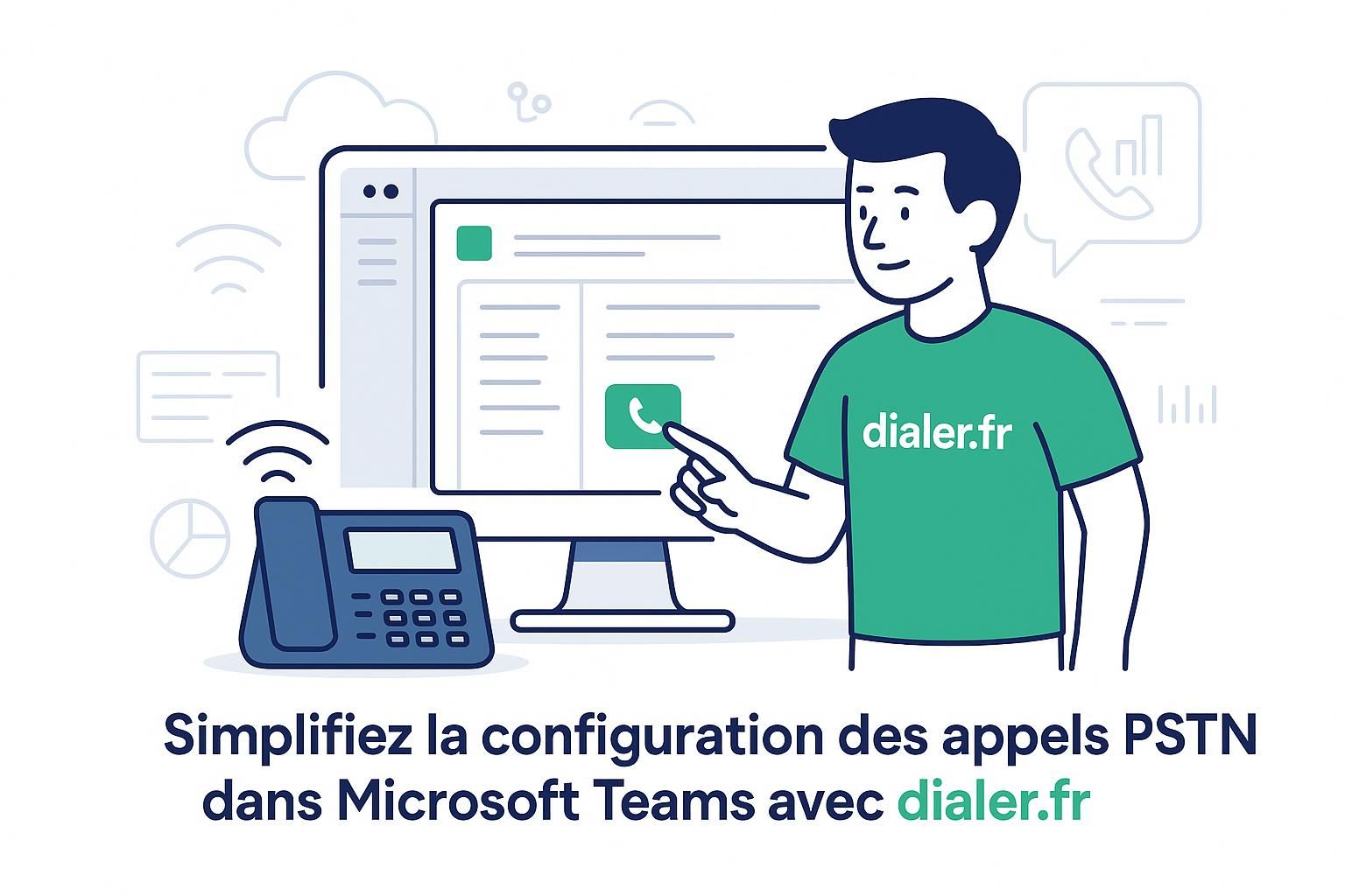 Comment configurer les appels pstn dans microsoft teams calling