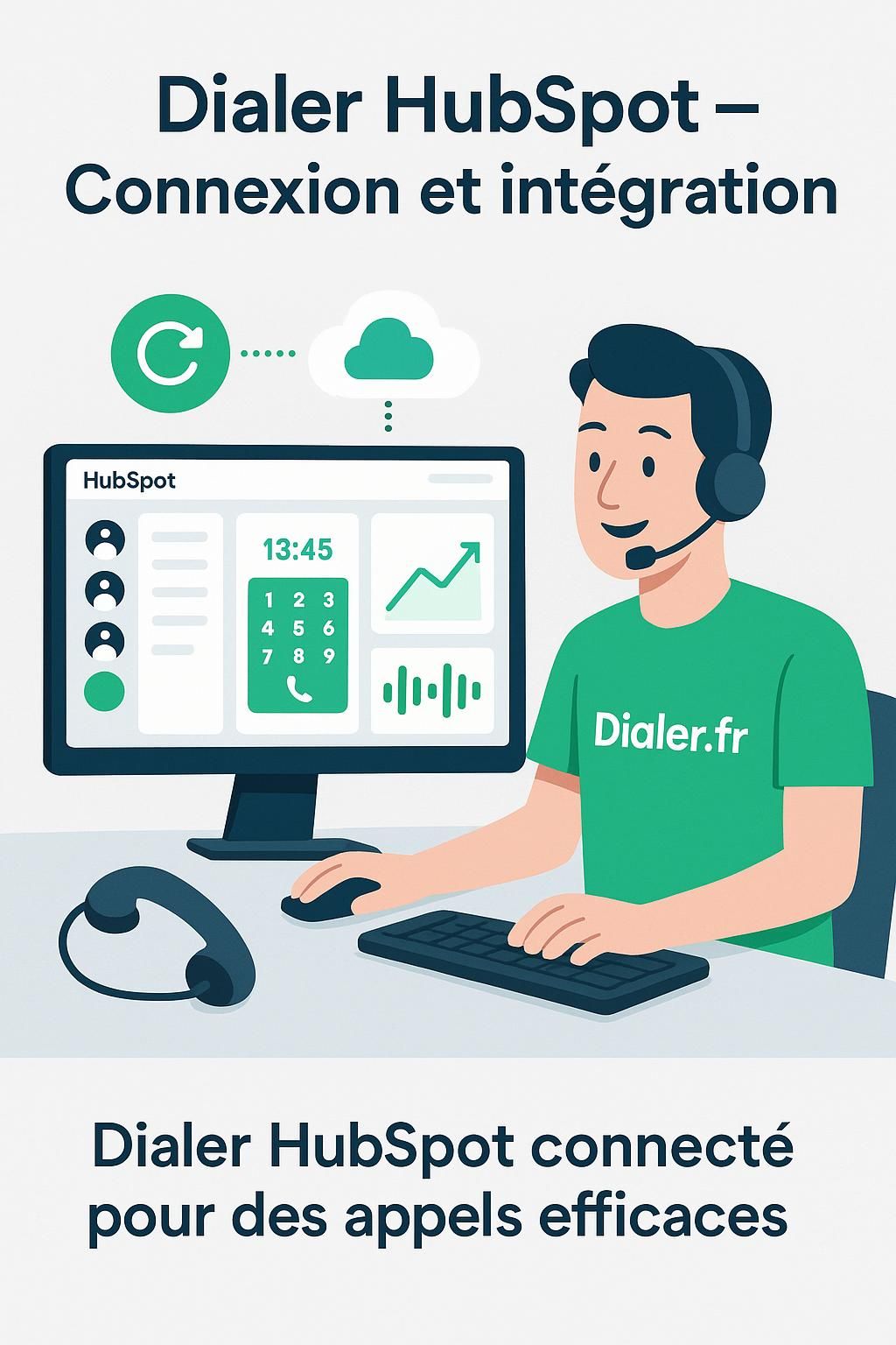 apprenez à connecter dialer à hubspot facilement grâce à ce tutoriel complet étape par étape. suivez nos instructions claires pour intégrer efficacement votre outil de gestion d'appels.