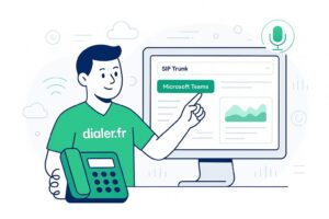 Comment connecter un trunk sip avec microsoft teams direct routing en 2026