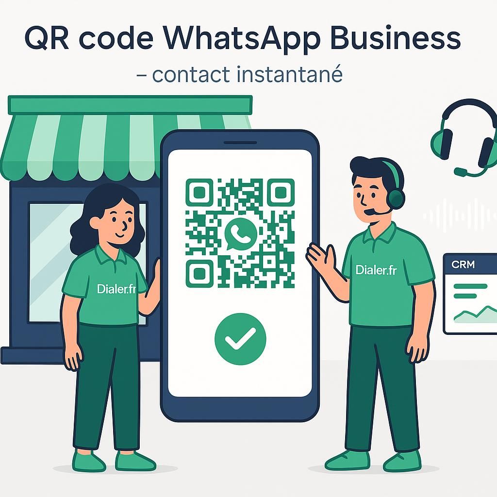 apprenez à générer et afficher un qr code whatsapp business pour votre magasin afin de faciliter les communications avec vos clients et booster vos ventes.