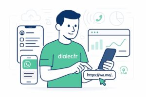 Comment générer et partager un lien direct wa.me avec whatsapp business