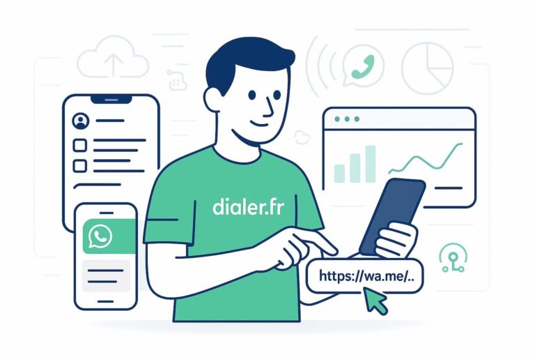 Comment générer et partager un lien direct wa.me avec whatsapp business
