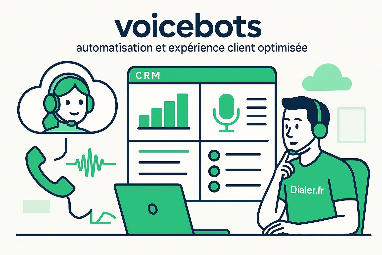découvrez comment les voicebots, grâce à l'intelligence artificielle, révolutionnent les opérations bancaires téléphoniques en améliorant l'efficacité, la sécurité et l'expérience client.