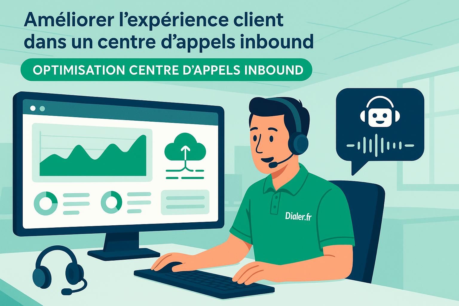 découvrez des stratégies efficaces pour améliorer l'expérience client dans un centre d'appels inbound et fidéliser vos clients grâce à un service de qualité.