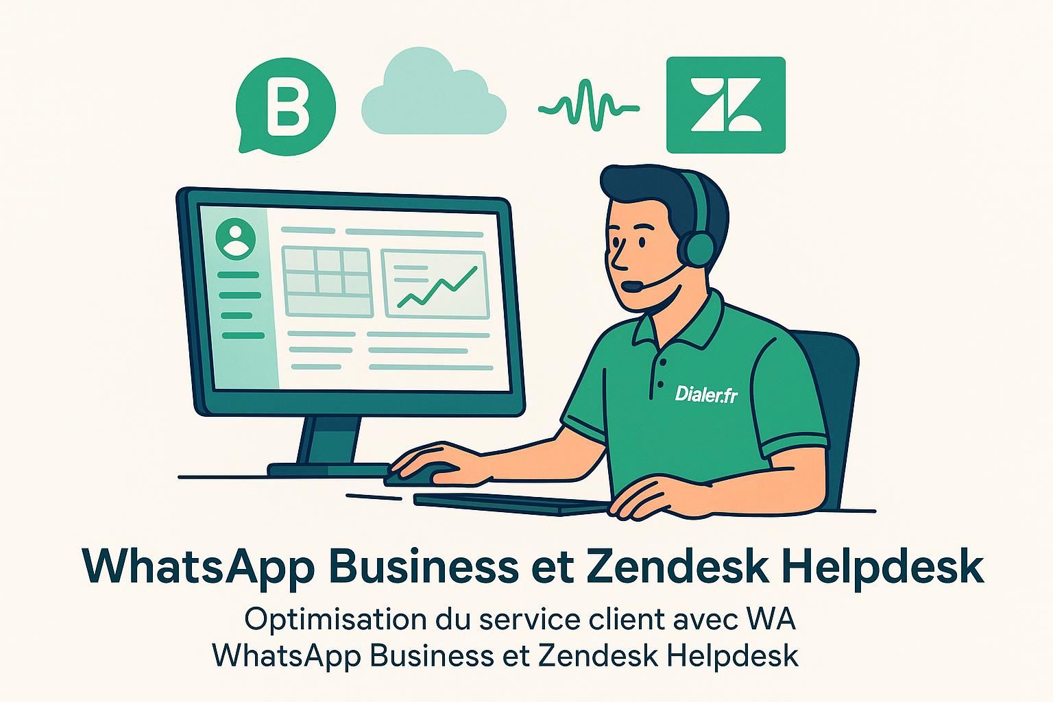 découvrez comment optimiser votre service client en intégrant whatsapp business avec zendesk helpdesk multicanal pour une communication fluide, rapide et personnalisée.