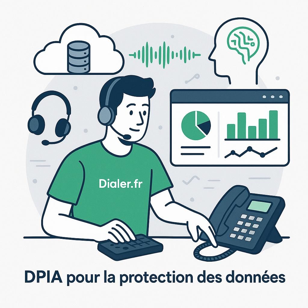 découvrez comment réaliser un dpia efficace pour analyser l'impact de l'enregistrement des appels tout en assurant la protection des données personnelles conformément aux réglementations.