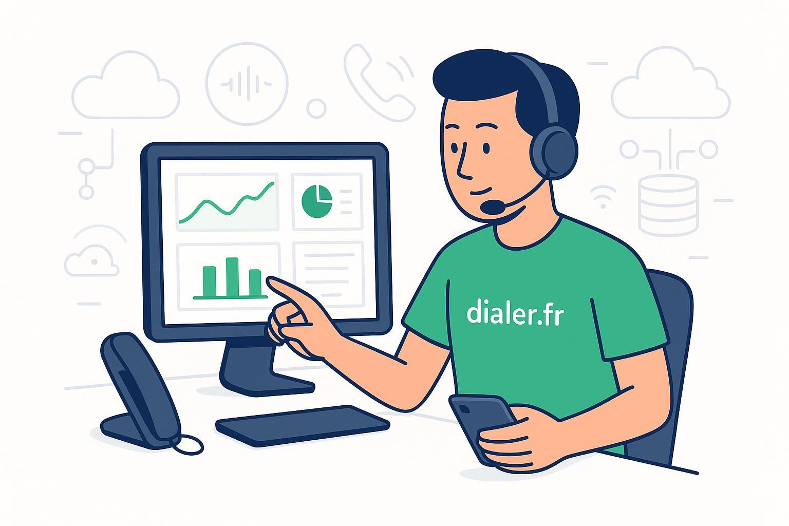 Comment un sdr peut-il prospecter efficacement en télétravail depuis chez soi