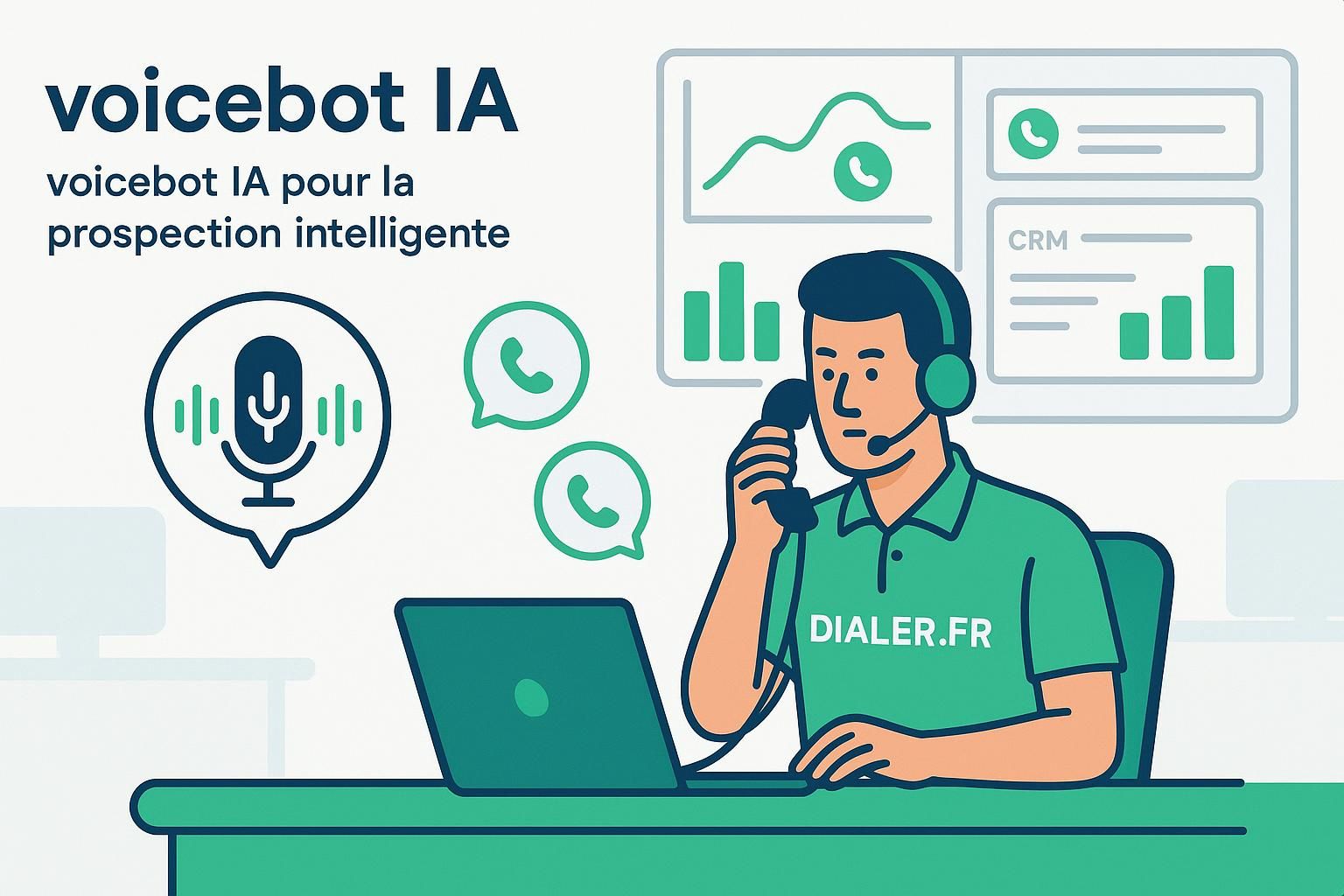 découvrez comment un voicebot ia révolutionne la prospection téléphonique des sdr en qualifiant efficacement les prospects et en automatisant les tâches répétitives pour booster la productivité.