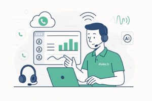 Comment un voicebot outbound IA optimise l’appel proactif des clients professionnels
