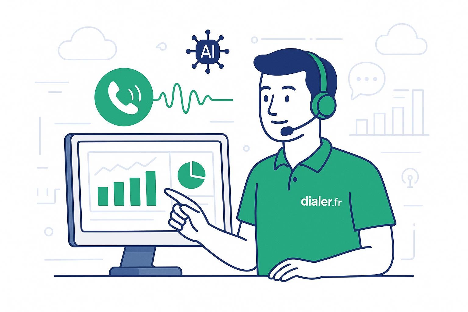 Comment un voicebot téléphonique utilise l’IA pour relancer efficacement les impayés