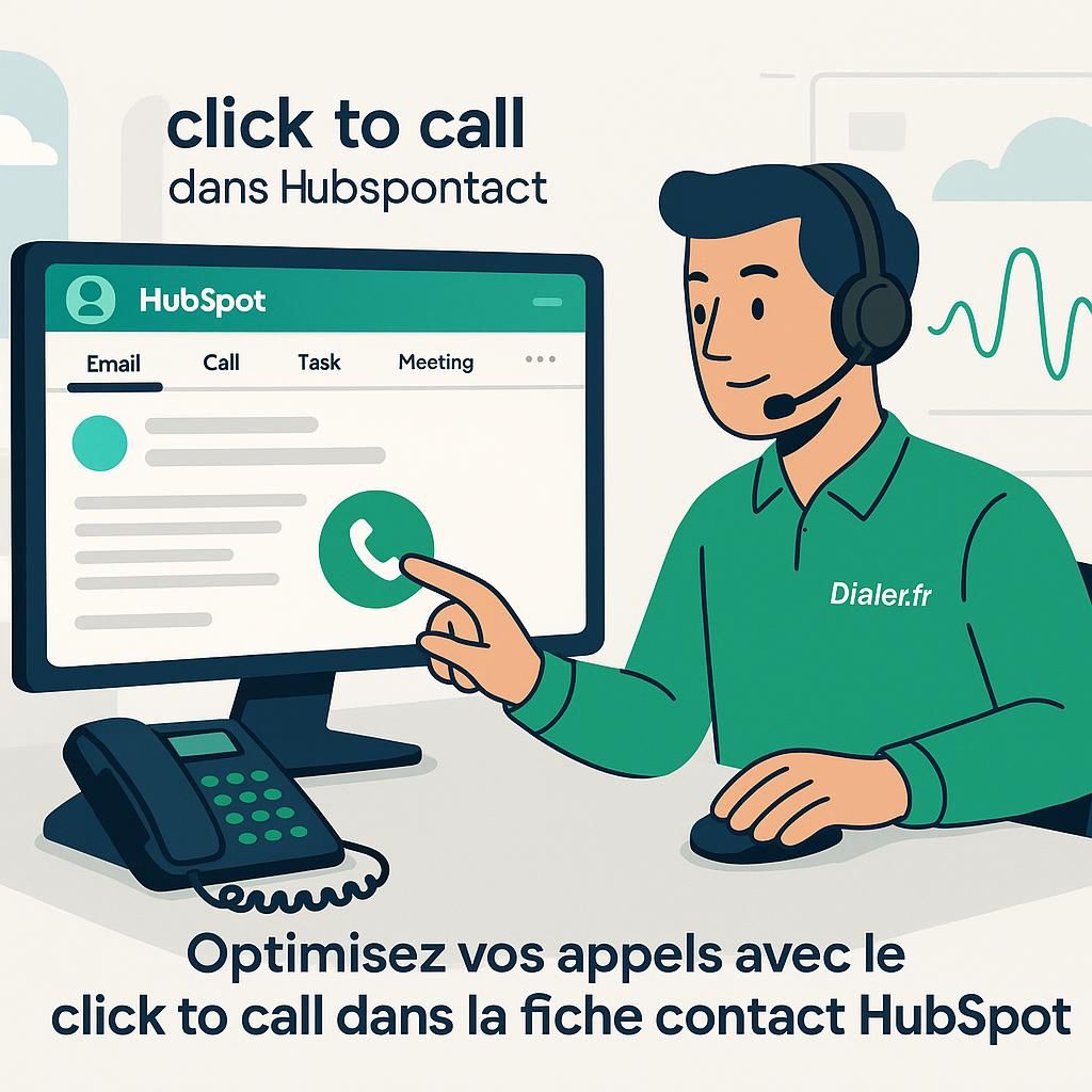 découvrez comment utiliser la fonctionnalité click to call dans la fiche contact hubspot pour optimiser la gestion de vos appels et améliorer votre efficacité commerciale.