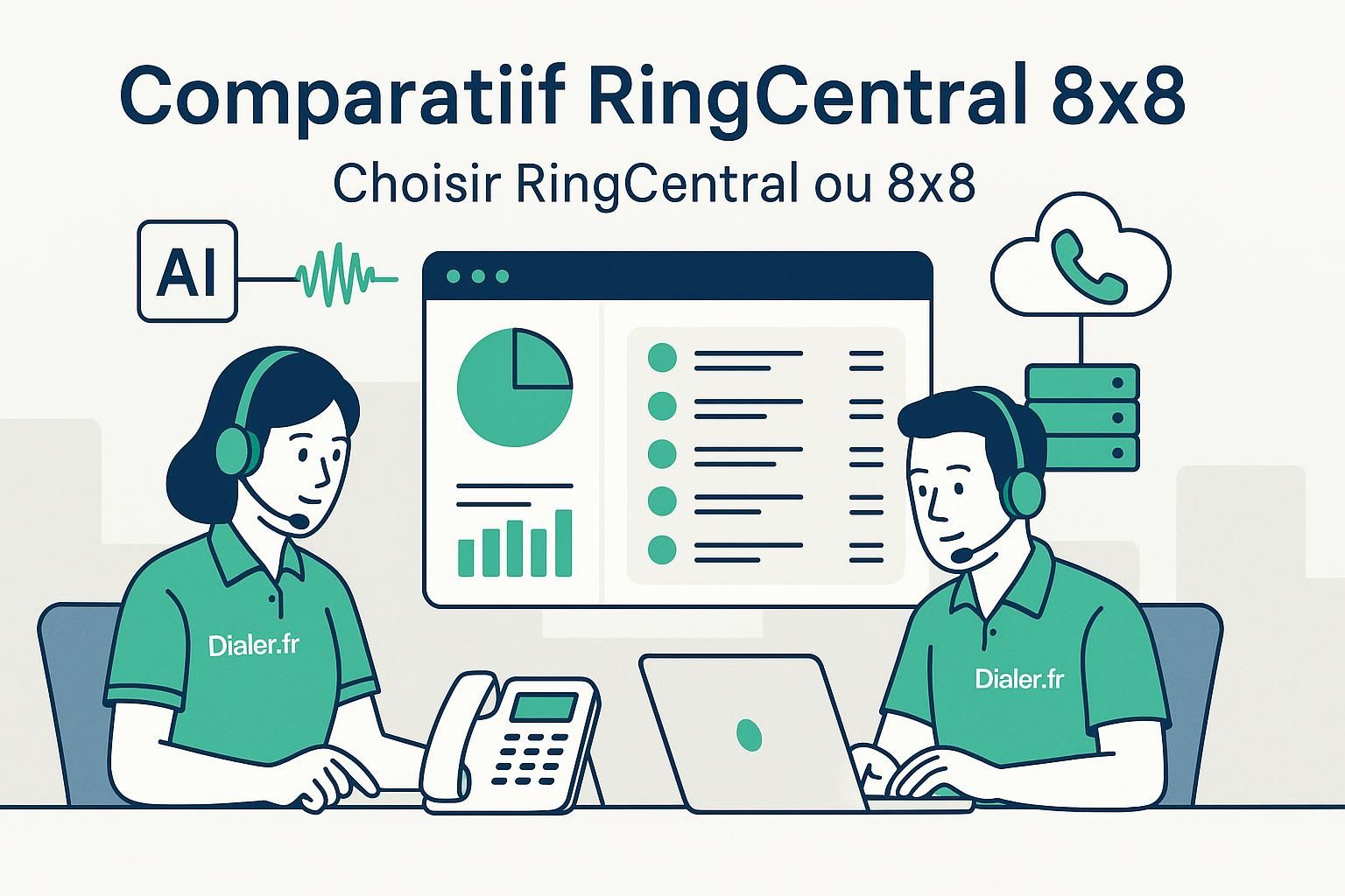 découvrez notre comparatif complet entre ringcentral et 8x8 pour choisir le meilleur service de communication en 2026. analyse des fonctionnalités, tarifs et avantages pour une décision éclairée.
