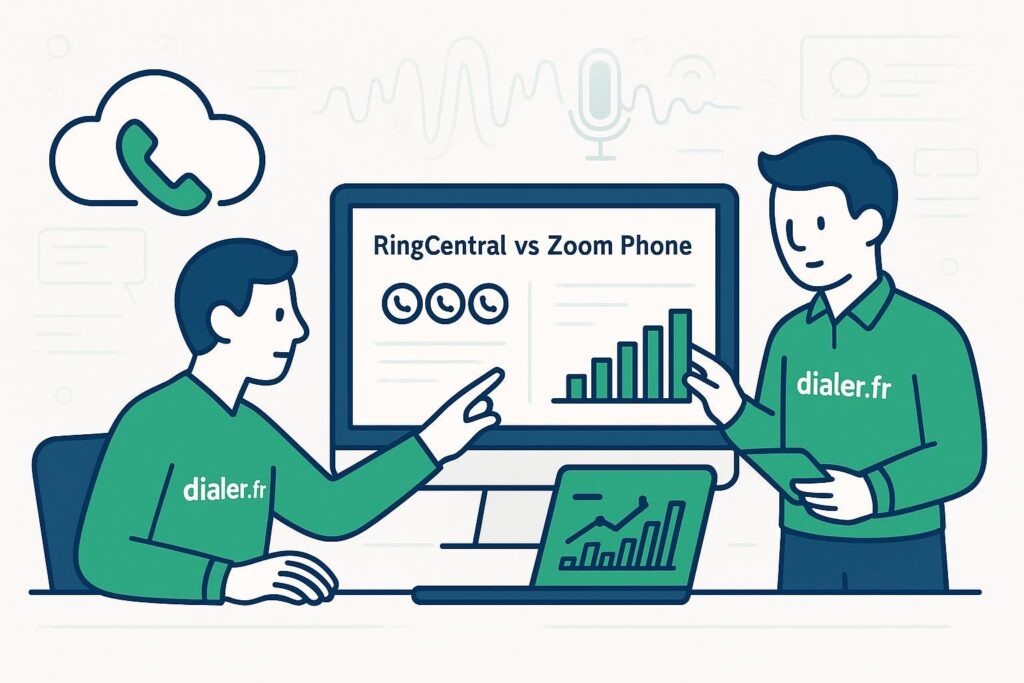 Comparer ringcentral et zoom phone : quel ucaas choisir en 2026 ?