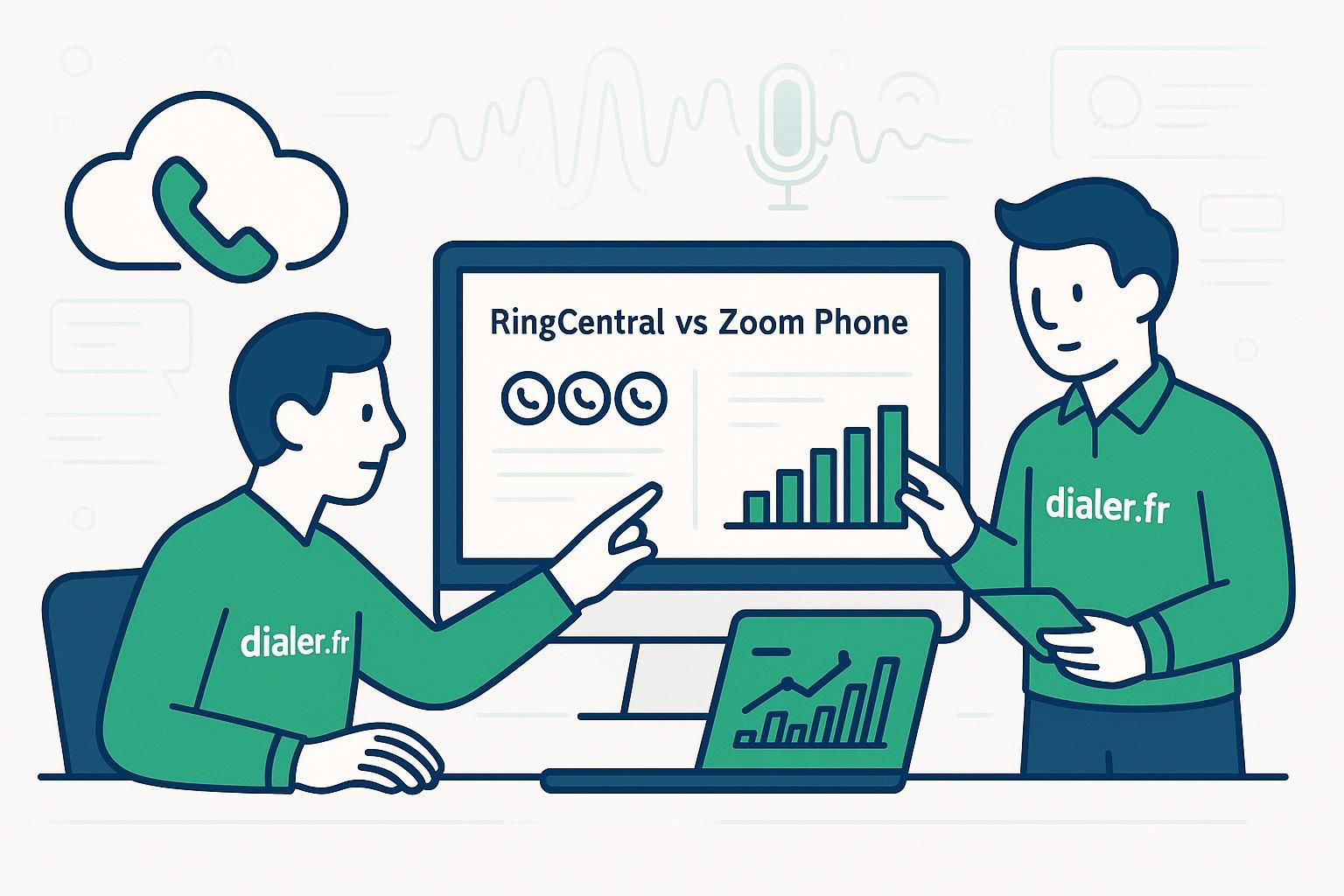 Comparer ringcentral et zoom phone : quel ucaas choisir en 2026 ?