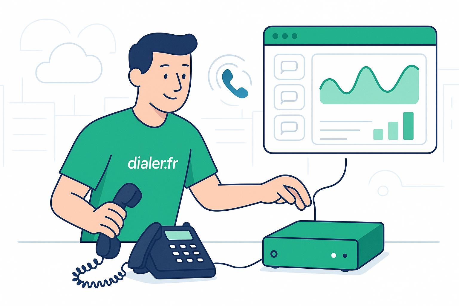 Comprendre le fonctionnement d’un ata adaptateur téléphonique analogique voip
