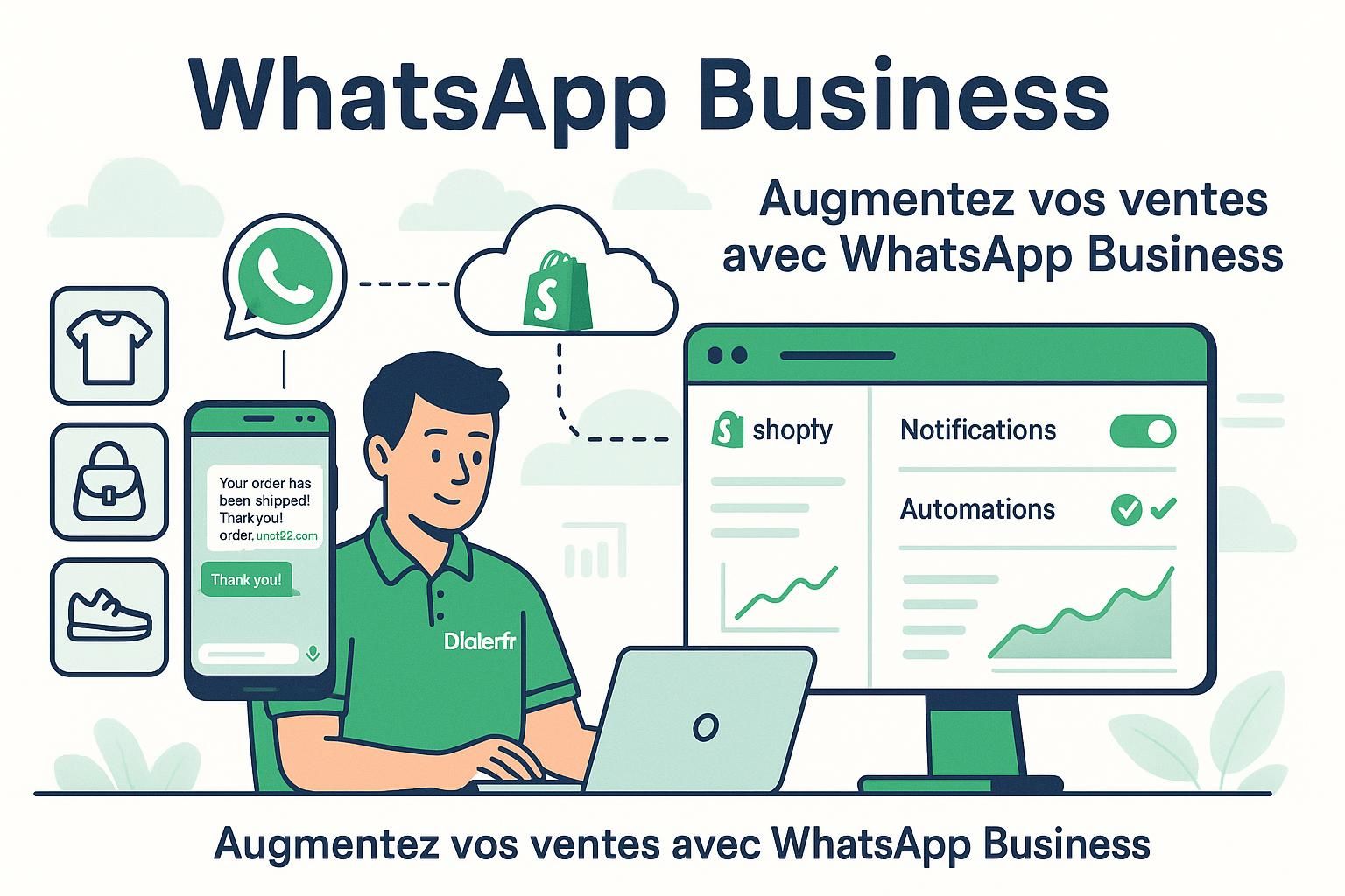 découvrez comment le support de whatsapp business peut optimiser votre boutique shopify et augmenter vos ventes en offrant une communication efficace avec vos clients.